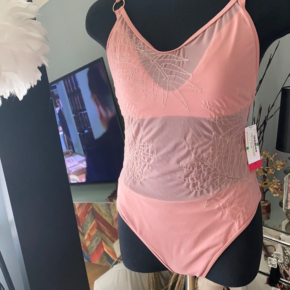 Sheer one piece